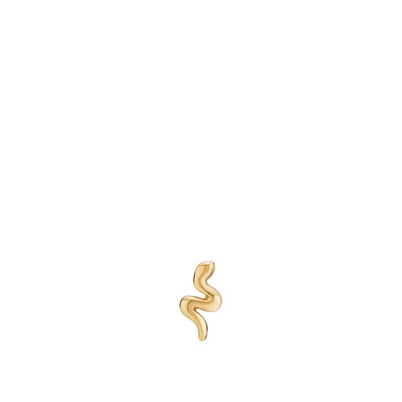 Petit Snake ørestik i forgyldt sølv fra Sistie
